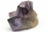Deep Purple Amethyst Crystal Cluster - DR Congo #223270-1